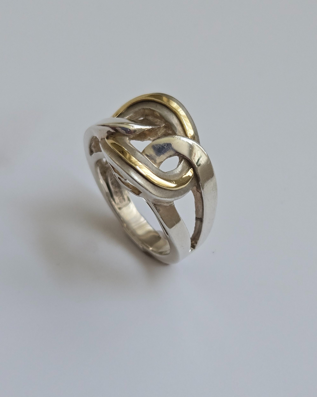 R 807 SK - Sterling Silver with 18K Gold