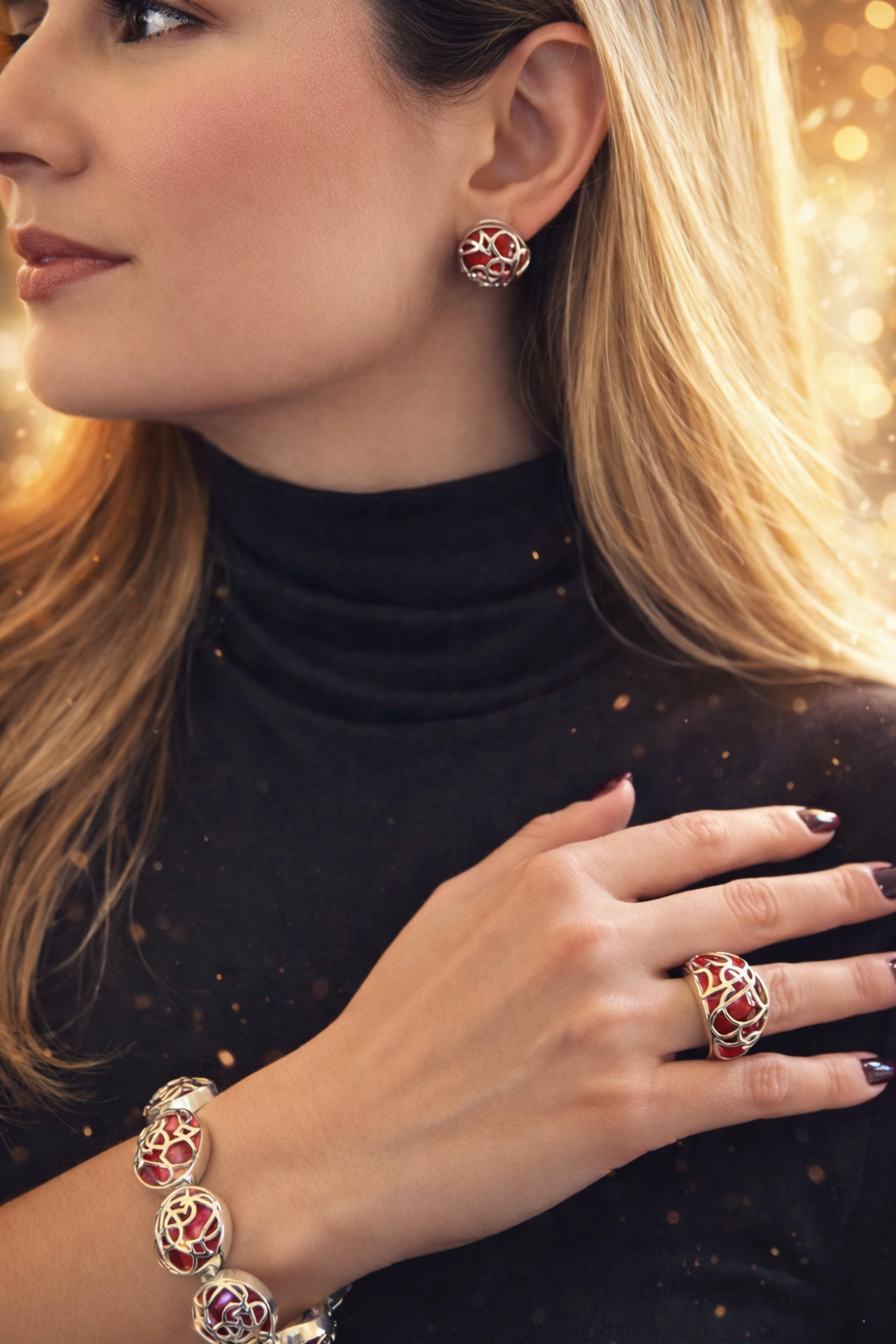 EA 201 SSE - Sterling Silver with Enamel