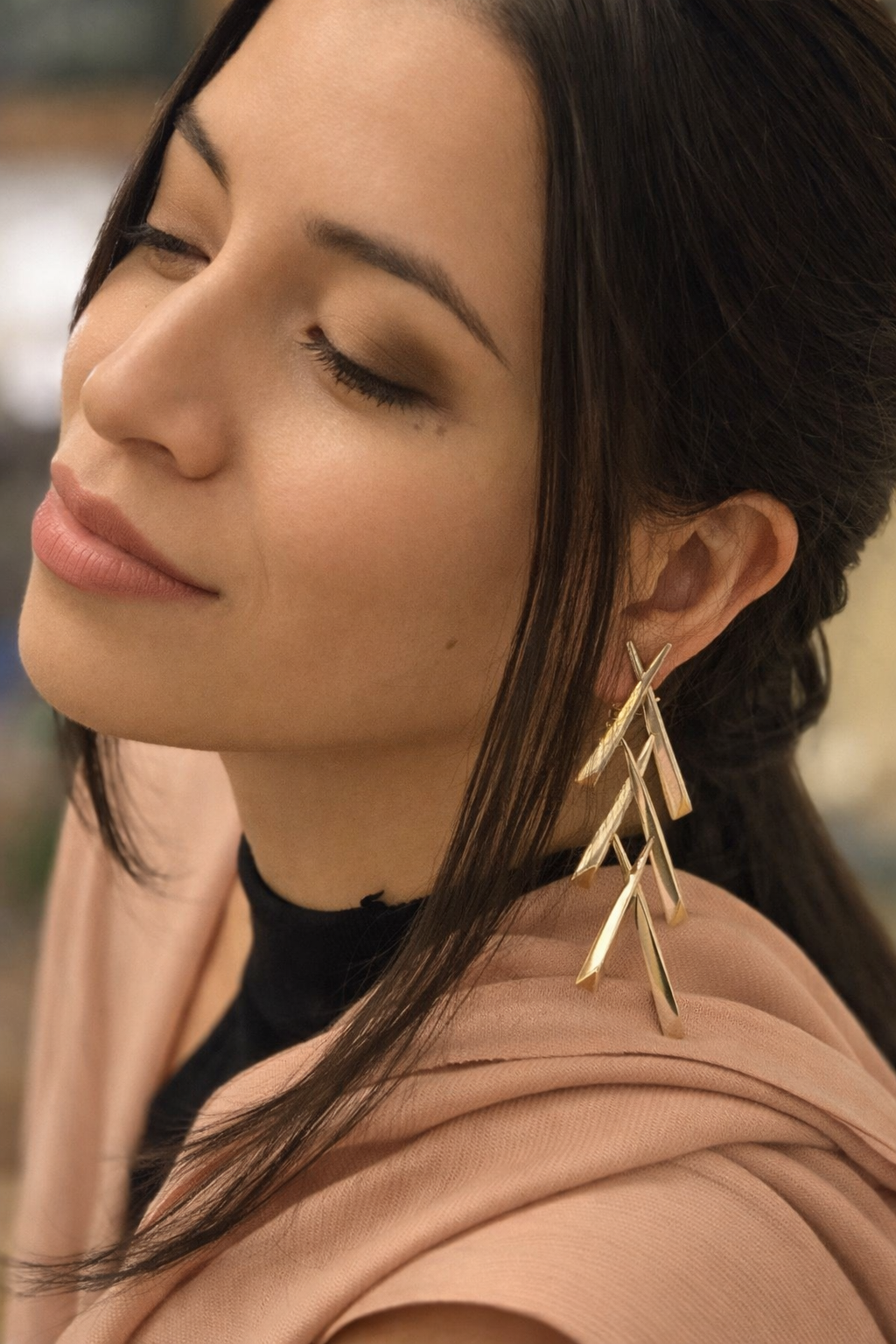 EA300SK -Sterling Silver with 18K Gold