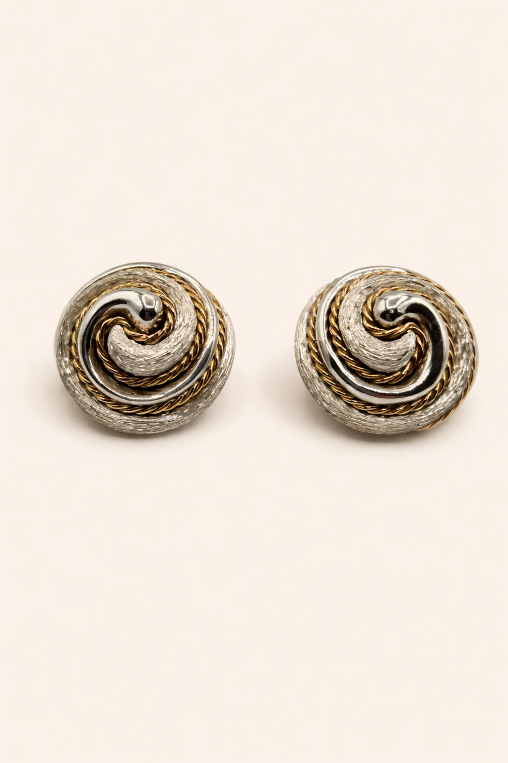 EA228SK - Sterling Silver with 18K Gold