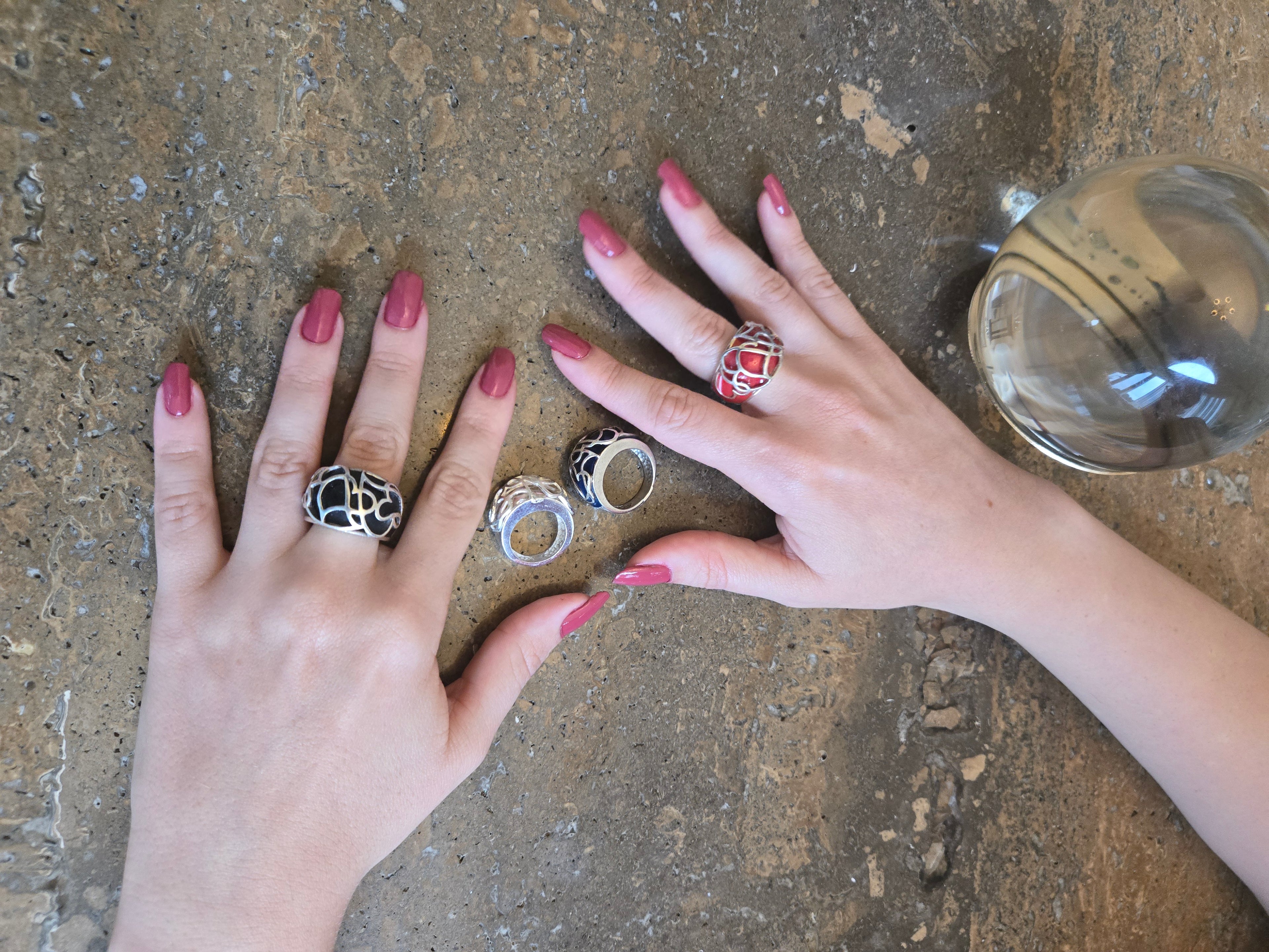 R800SSE - Sterling Silver with Enamel