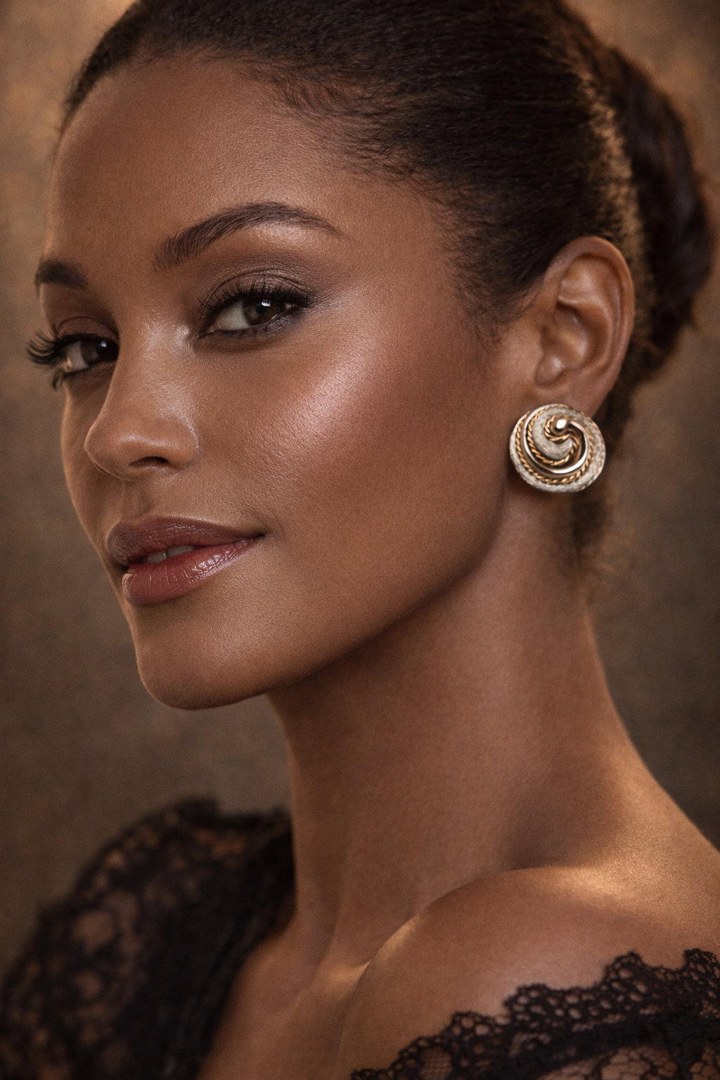 EA228SK - Sterling Silver with 18K Gold