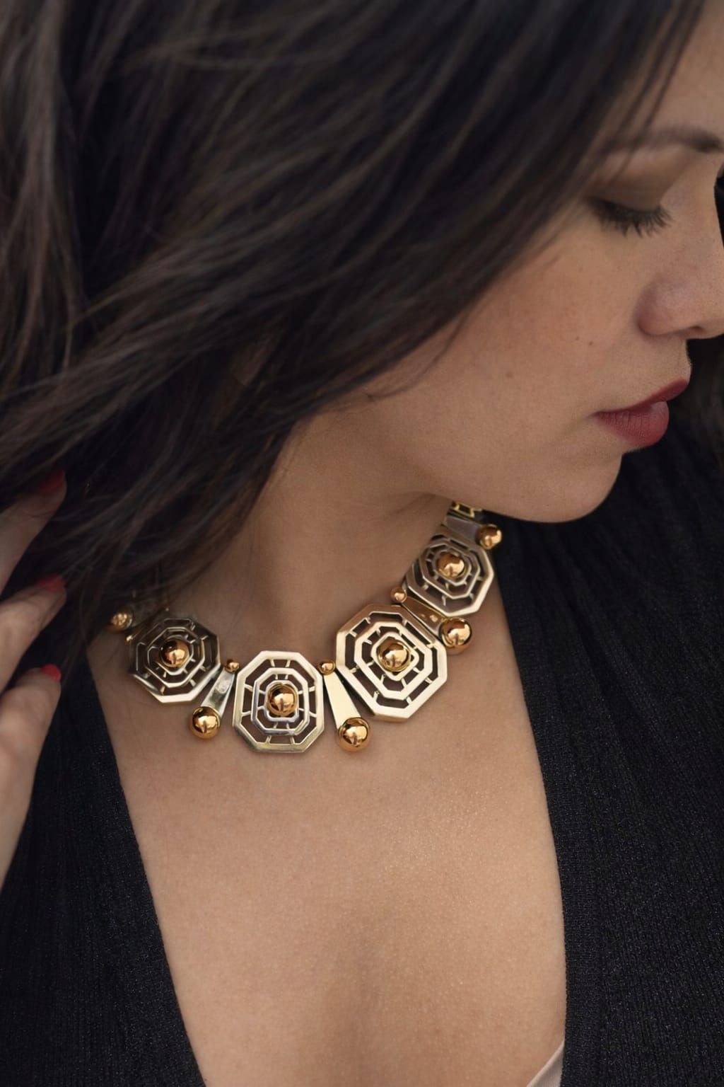 N511SK - Sterling Silver with 18K Gold with Extension - price upon request
