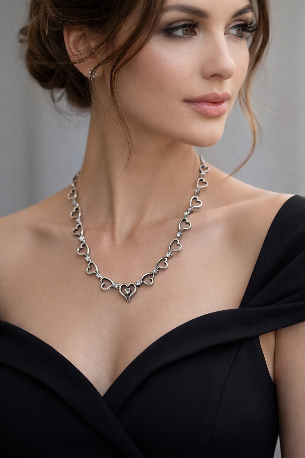 N502 SSG - Sterling Silver with Peridot Stone or Zirconia