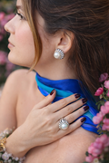 R817SKG - Sterling Silver with 18K Yellow and Lustrous Pearl